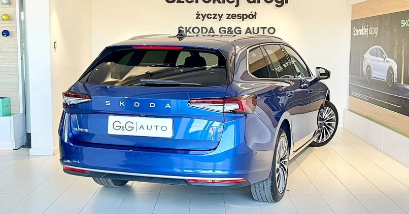 Skoda Superb cena 206950 przebieg: 10, rok produkcji 2024 z Tuchola małe 301